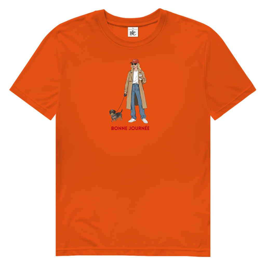 Couture Dackel Design Edition – Dein Statement-Piece für jeden Tag -T-Shirt Regular Fit | Premium Bio-Baumwolle