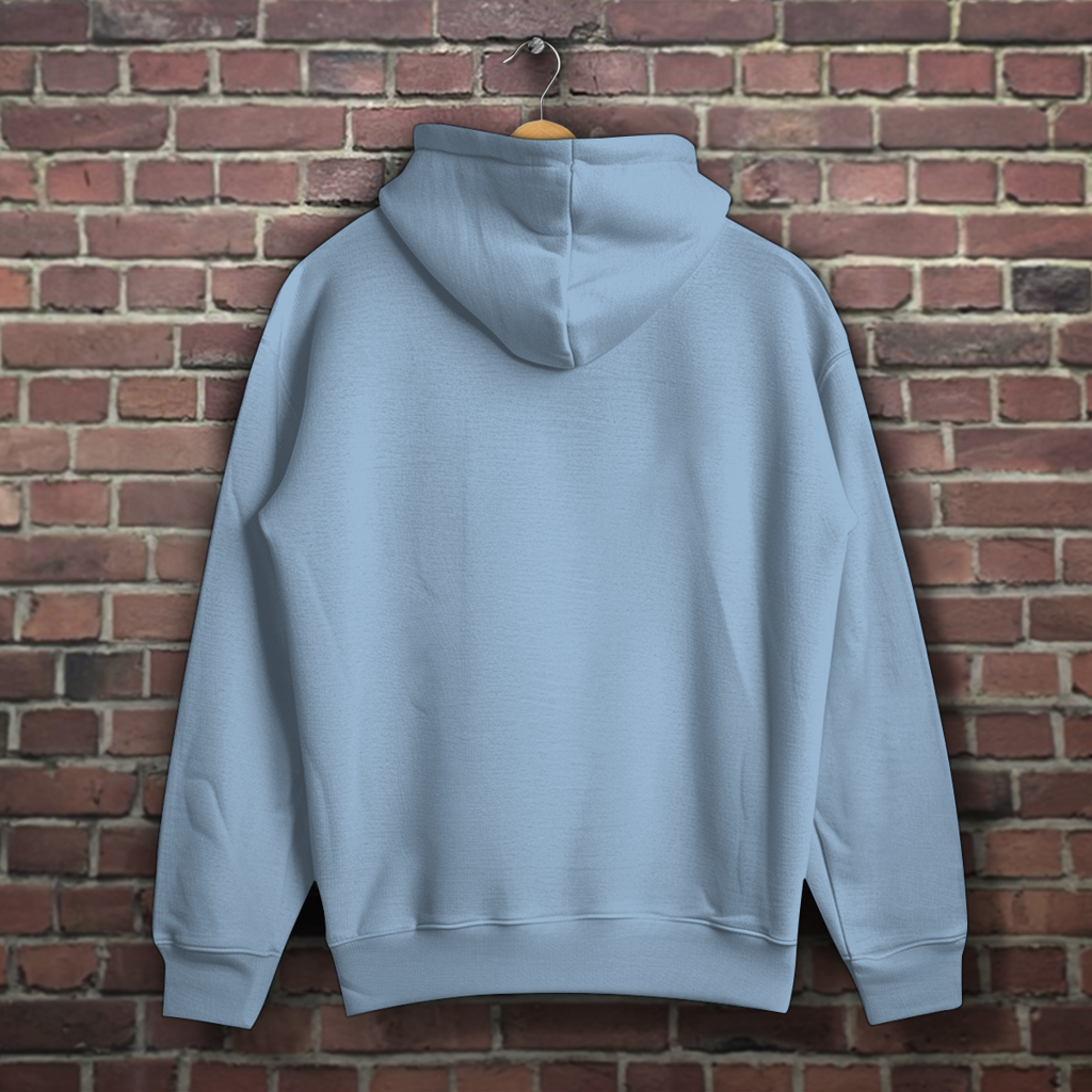 Oversized Bio-Hoodie „Herz verloren . voll verdackelt"
