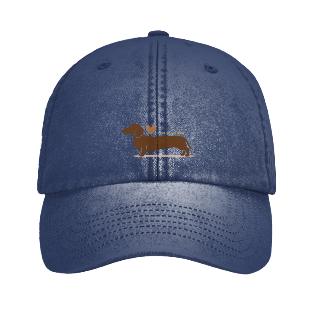 Vintage Cap mit Dackel-Print | Für Sie & Ihn
