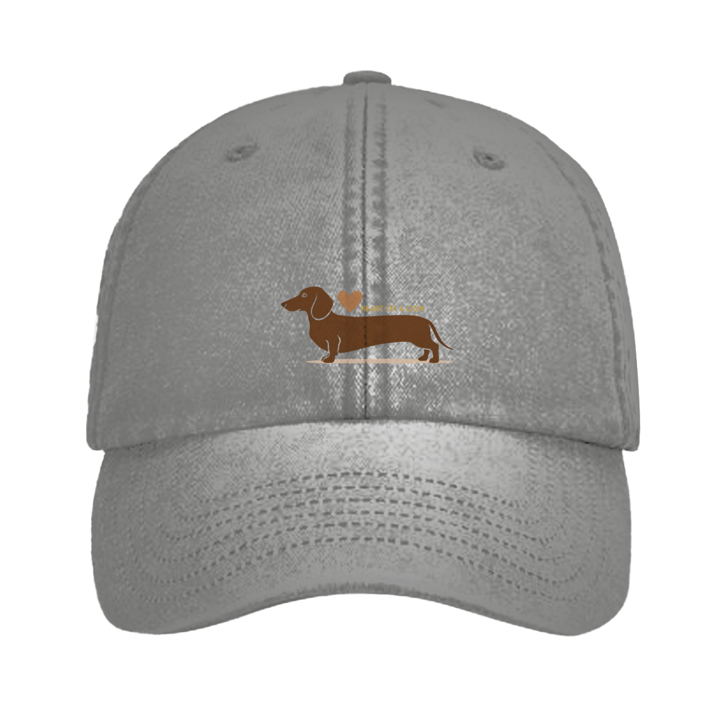 Vintage Cap mit Dackel-Print | Für Sie & Ihn