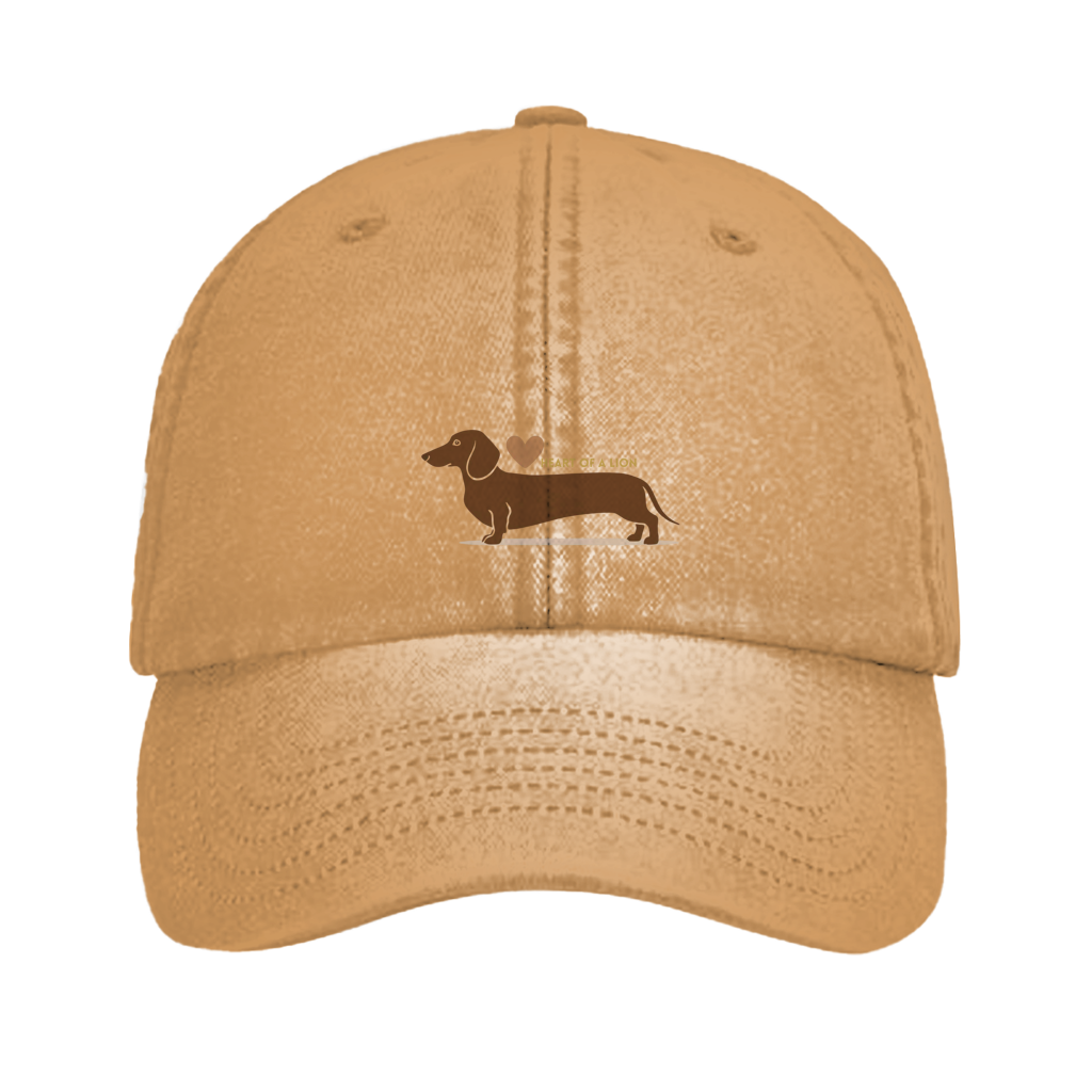Vintage Cap mit Dackel-Print | Für Sie & Ihn