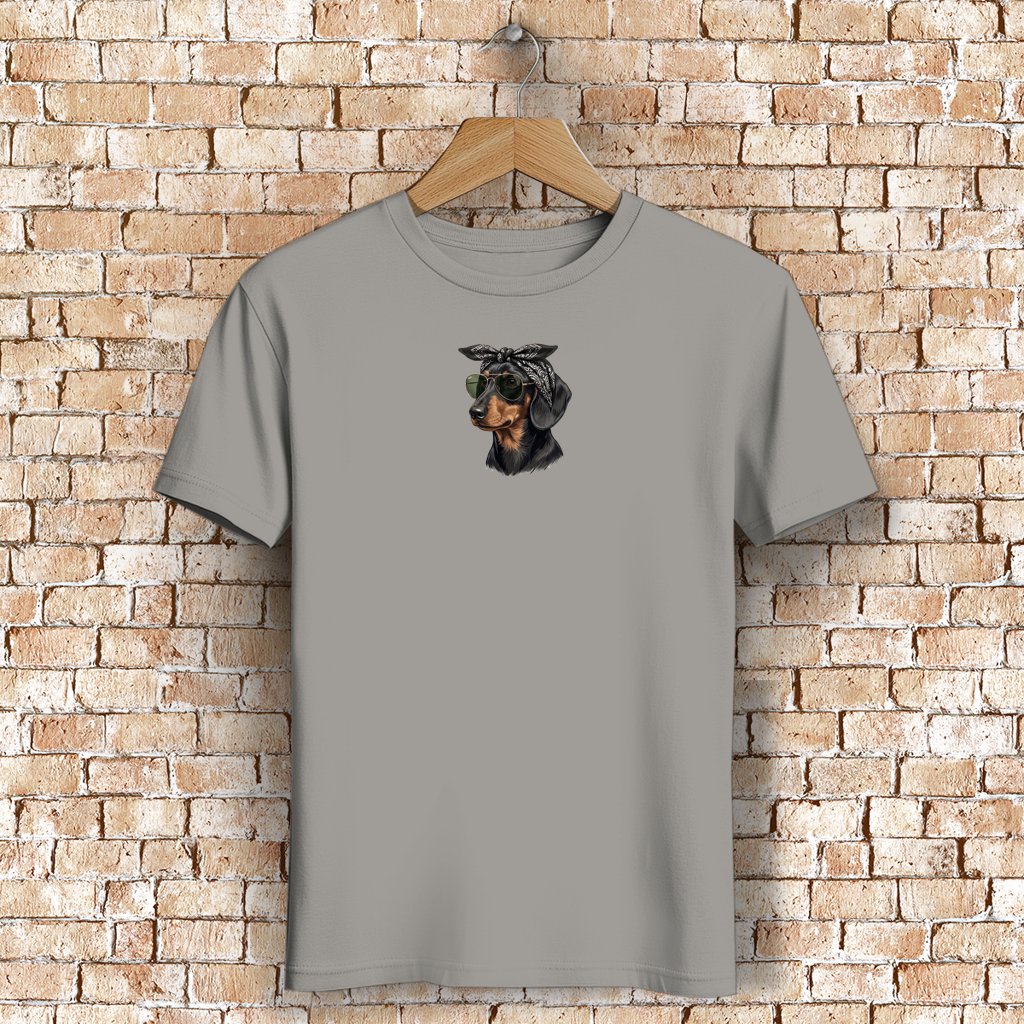 Damen Premium Bio T-Shirt Weenie Chic Club - Black Tan Design