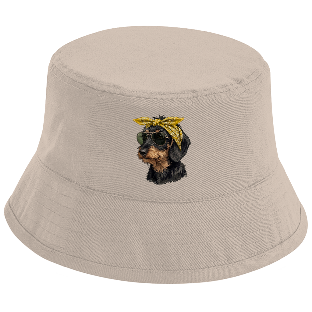 Trendy Bucket Hat mit Weenie Chic Design