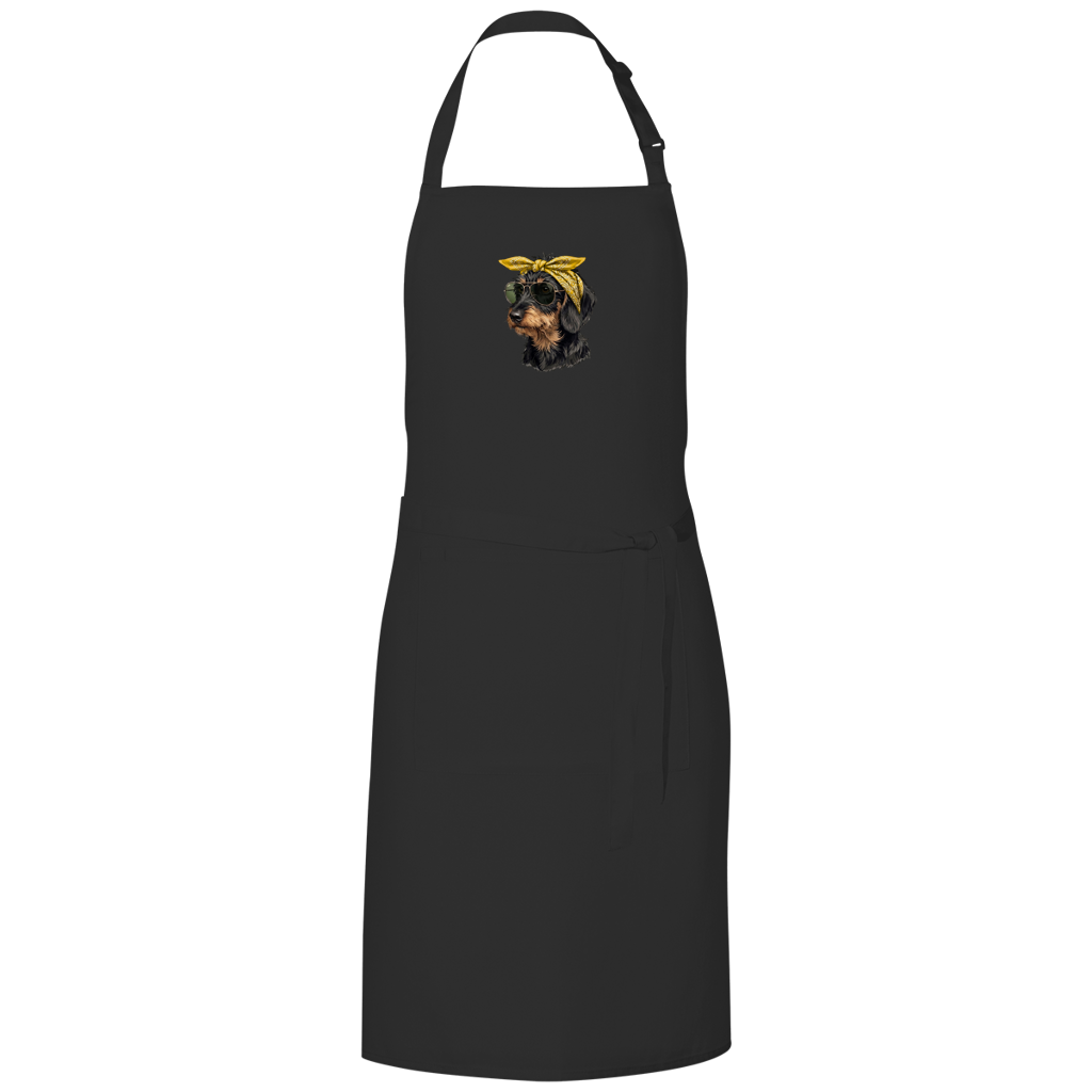 Grillschürze im Weenie Chic - für Dackel Fans