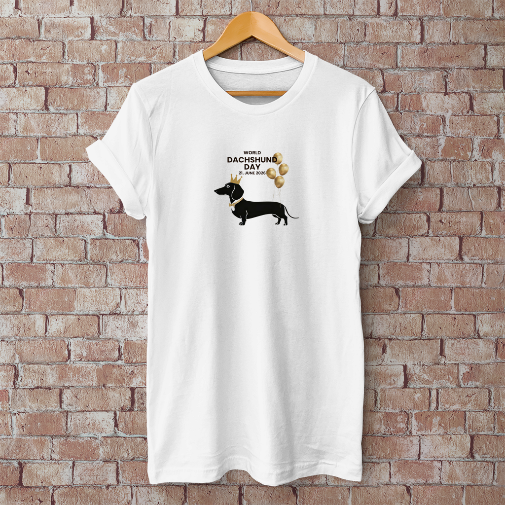 Unisex T-Shirt World Dachshund Day 2026 – Dackel Edition
