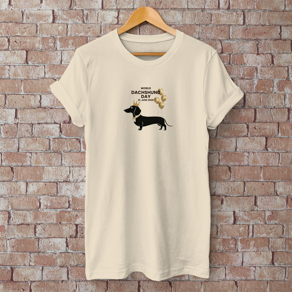 Unisex T-Shirt World Dachshund Day 2026 – Dackel Edition