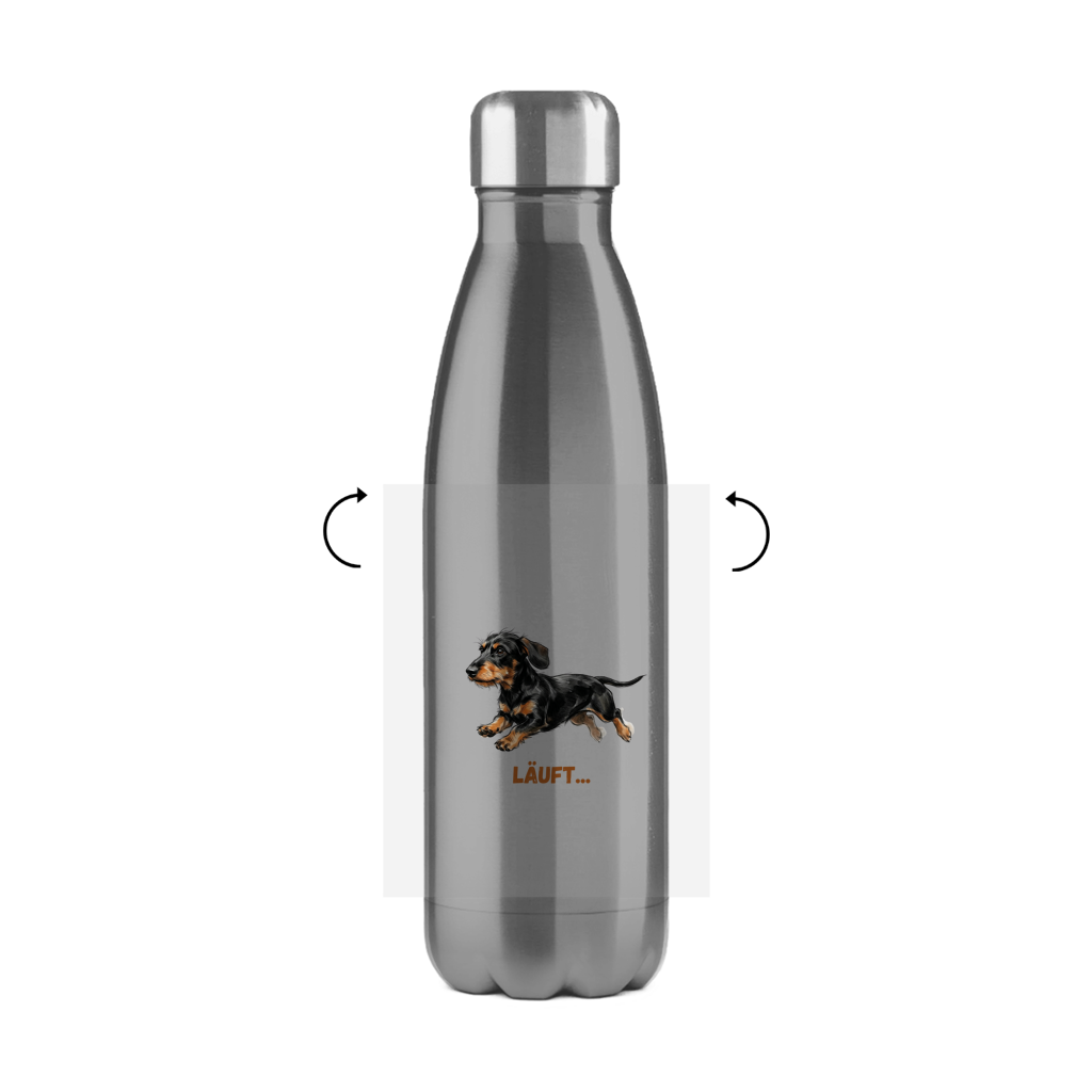 Dackel Thermoflasche | Läuft | GLAM ART