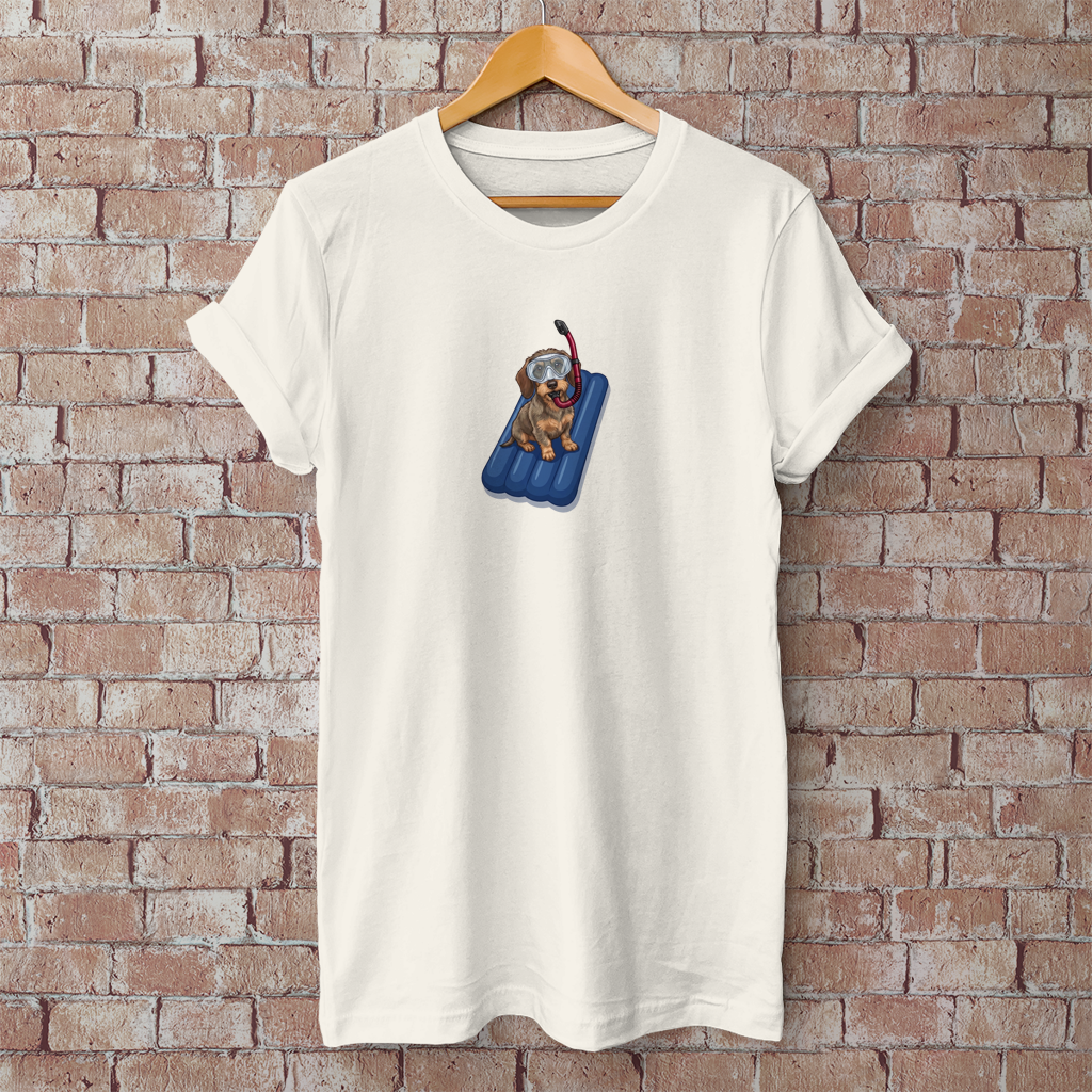 Titel: Dackel High Summer T-Shirt 2er Partnerlook Bundle – gleiche Farbe für Sie & Ihn