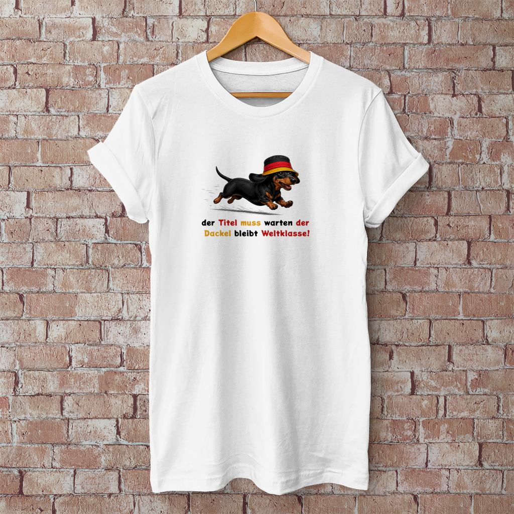 Unisex T-Shirt WM Black Tan