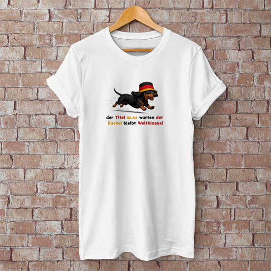 Unisex T-Shirt WM Black Tan