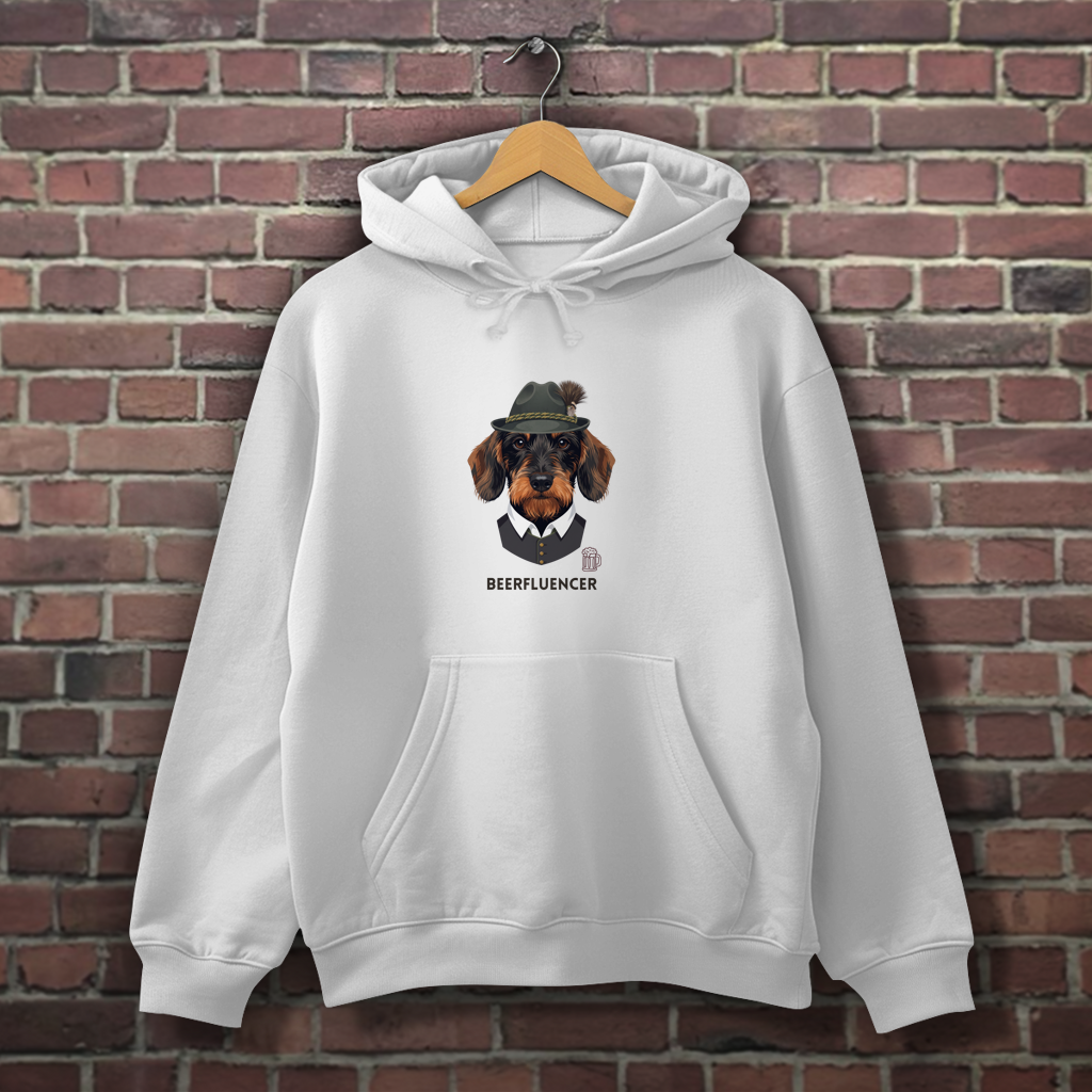 Herren Hoodie Beerfluencer