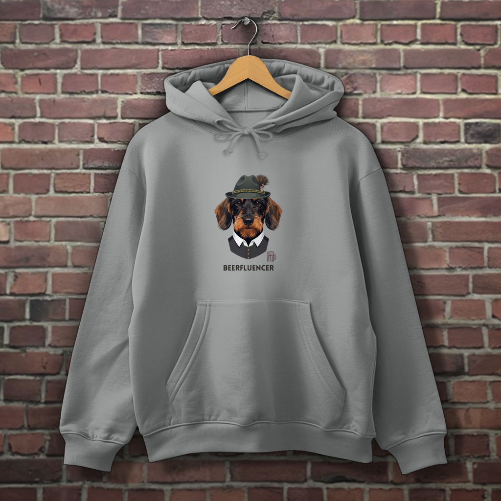 Herren Hoodie Beerfluencer