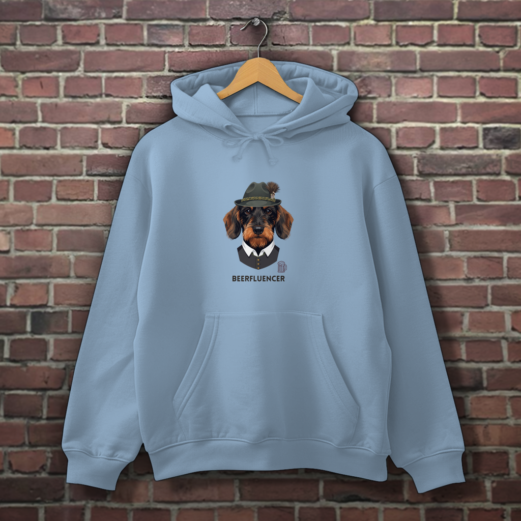 Herren Hoodie Beerfluencer