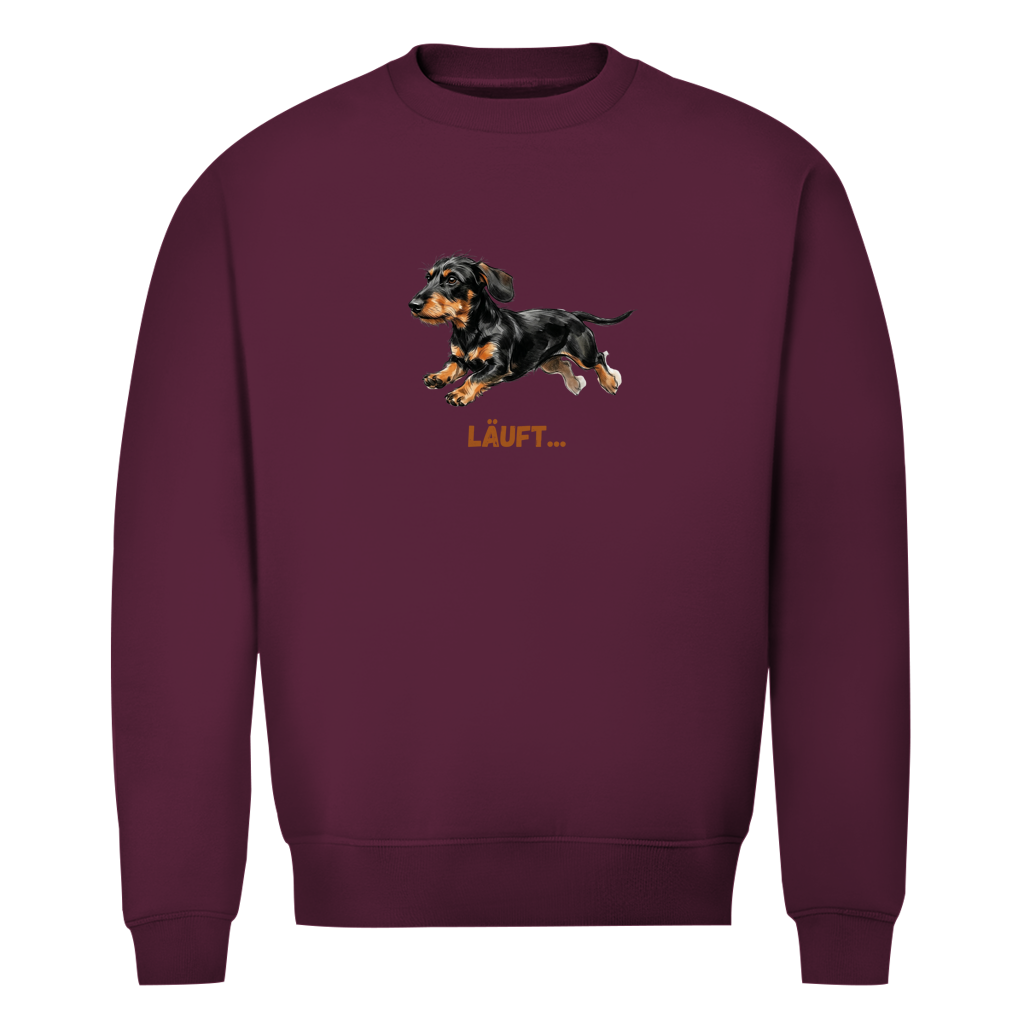 Unisex Premium Bio Sweatshirt Läuft