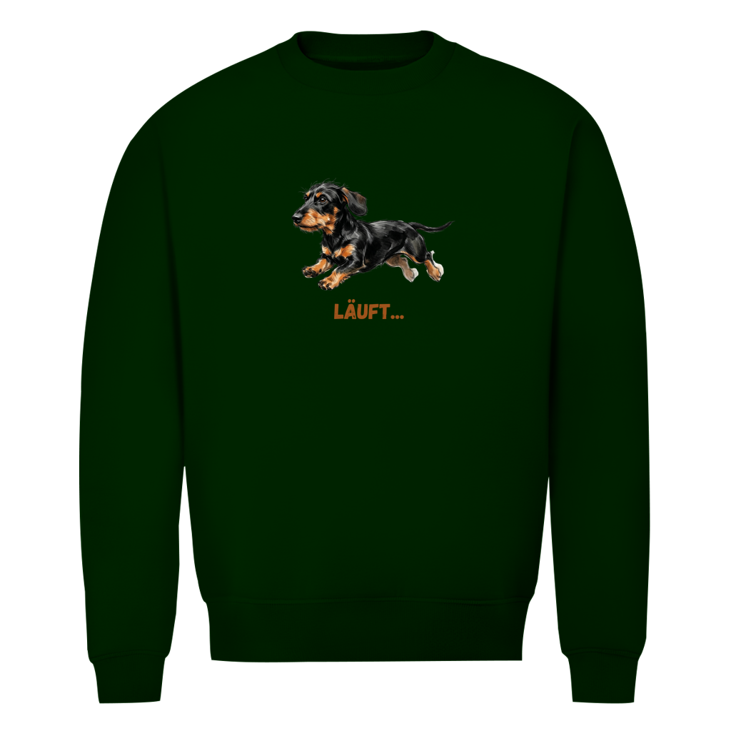 Unisex Premium Bio Sweatshirt Läuft