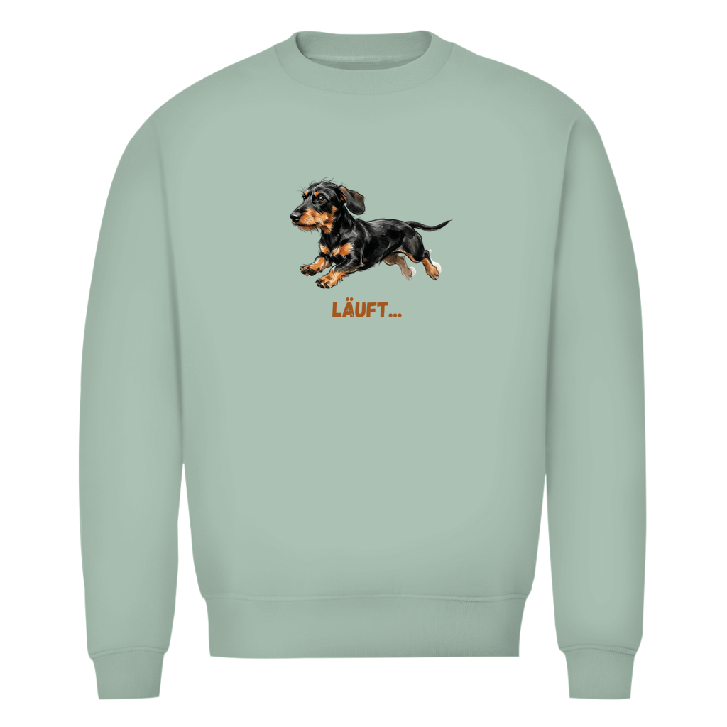 Unisex Premium Bio Sweatshirt Läuft