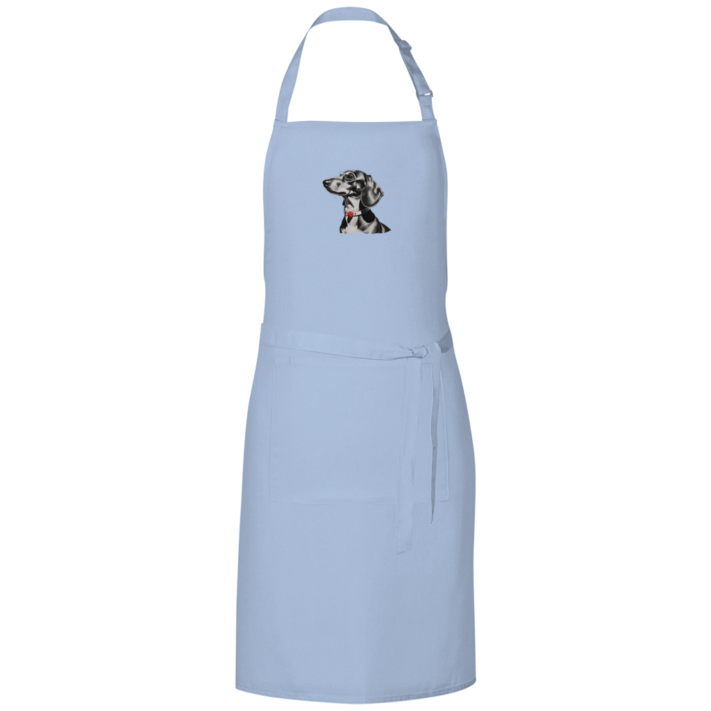 Dackel Grillschürze | Kohlezeichnung | GLAM ART