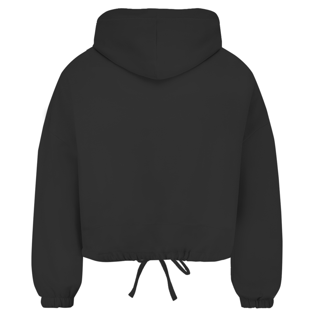 „Dackel Hoodie Damen | Cropped Oversize | GLAM ART"