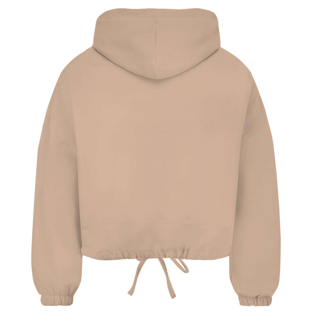 „Dackel Hoodie Damen | Cropped Oversize | GLAM ART"