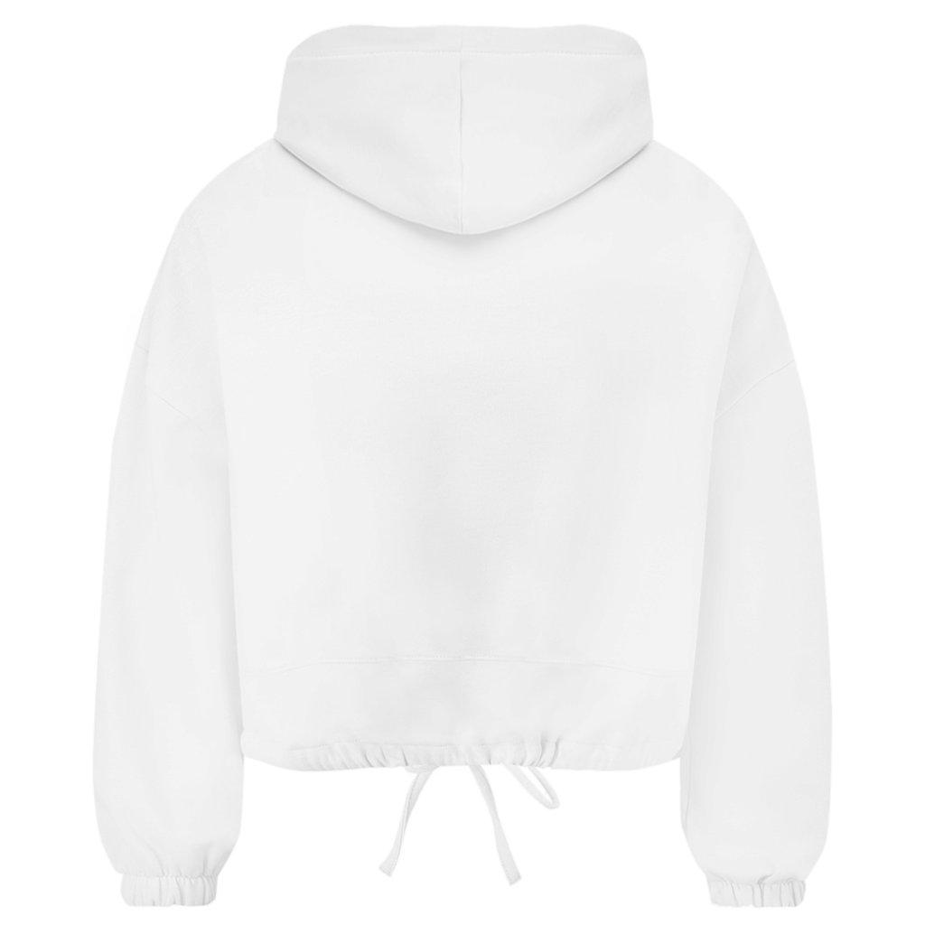 „Dackel Hoodie Damen | Cropped Oversize | GLAM ART"