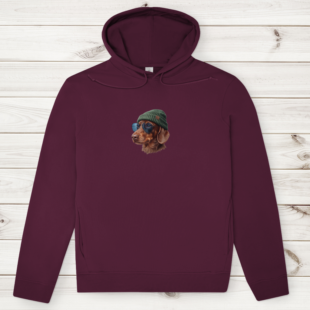 Unisex Premium Bio Hoodie Weenie Beanie Glatthaar