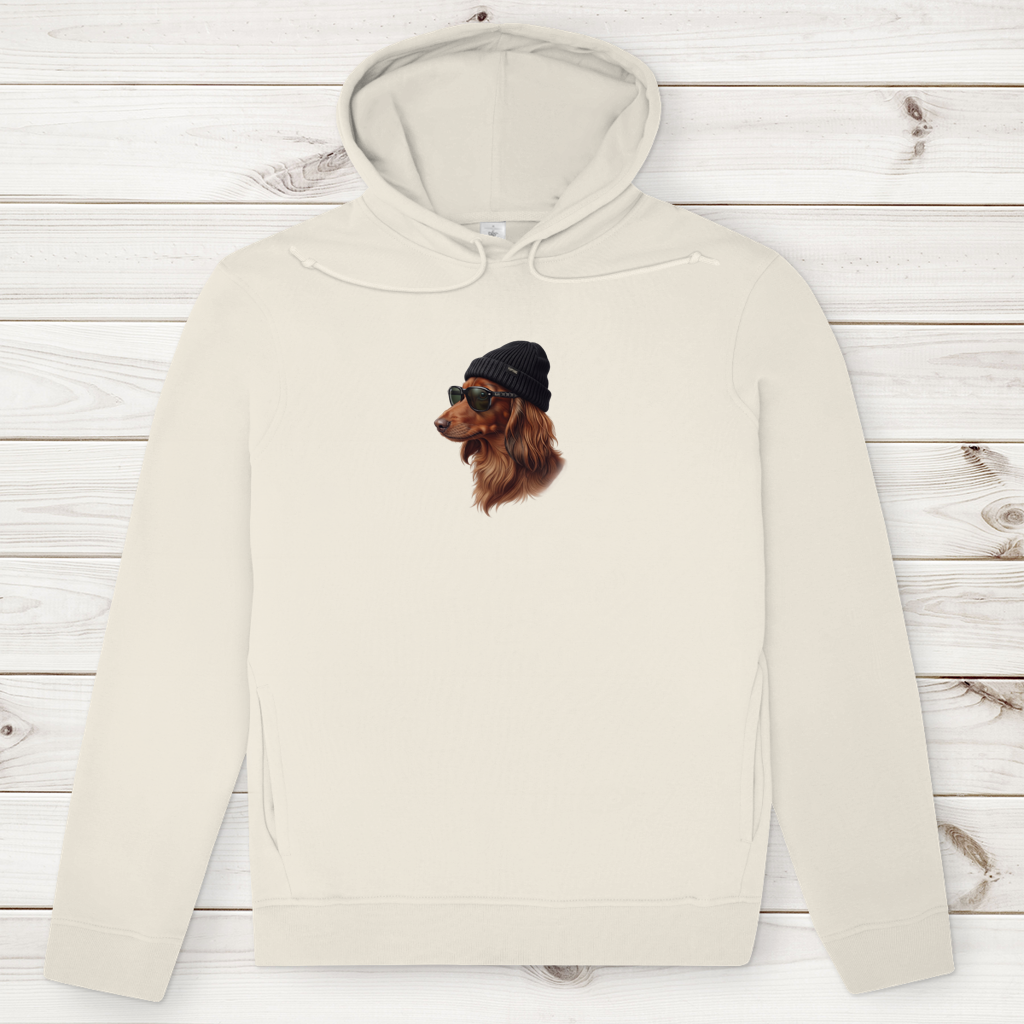 Unisex Premium Bio Hoodie Weenei Langhhar Beanie
