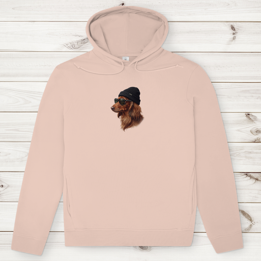 Unisex Premium Bio Hoodie Weenei Langhhar Beanie