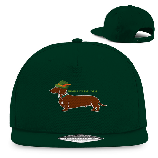Snapback Baseball Cap mit Dackel Motiv