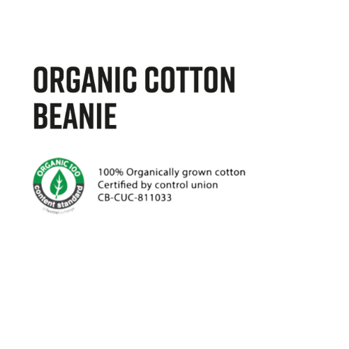 Beanie mit Rauhaardackel Print Motiv als Geschenk für Sie & Ihn - Organic Cotton