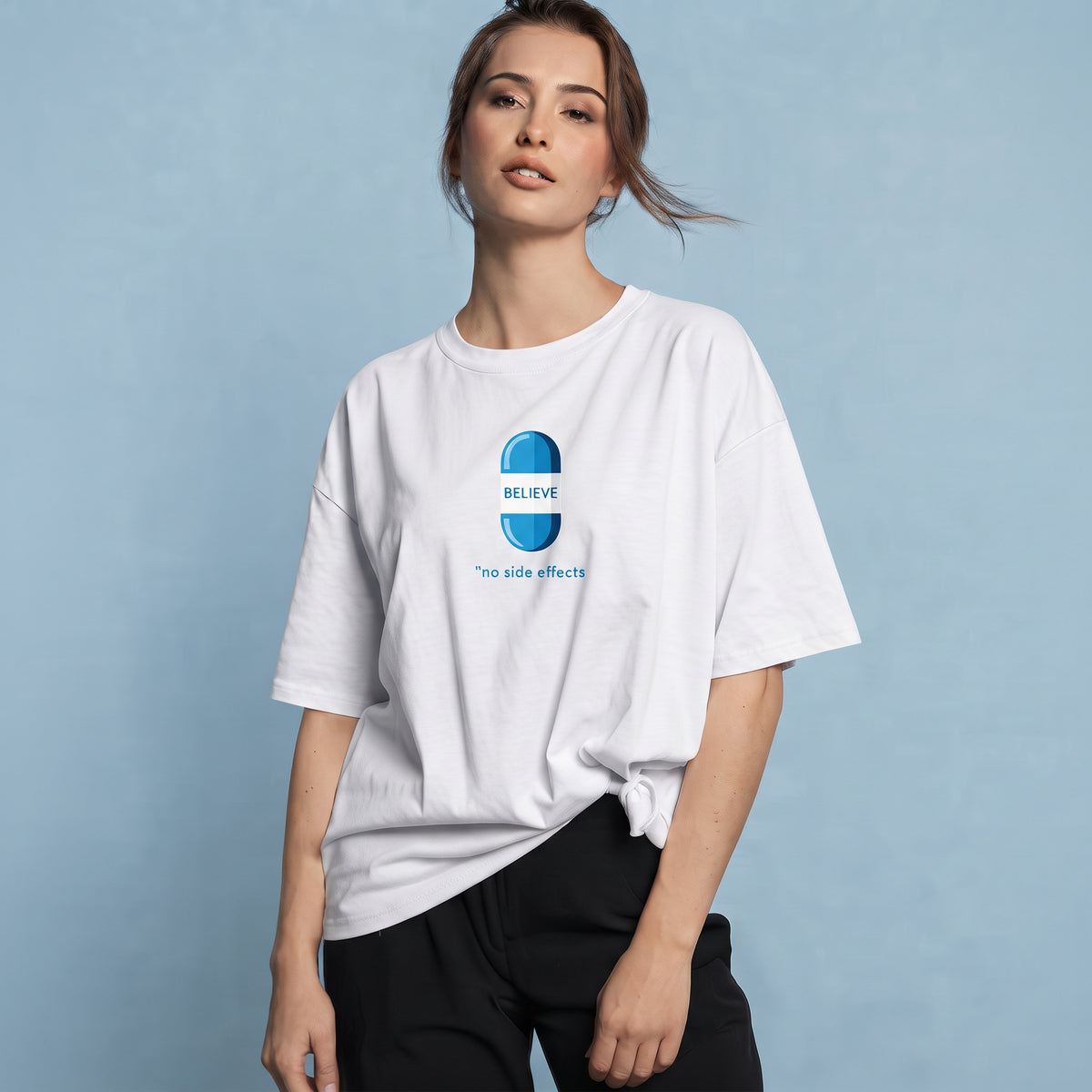 Statement Shirt Damen | Believe | GLAM ART