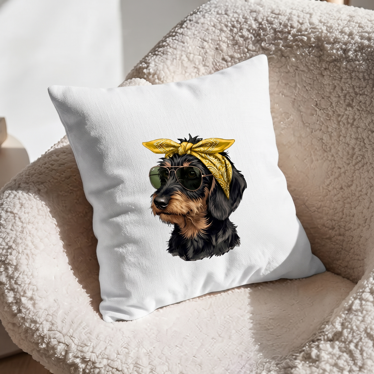 Kopfkissen Weenie Chic | GLAM ART