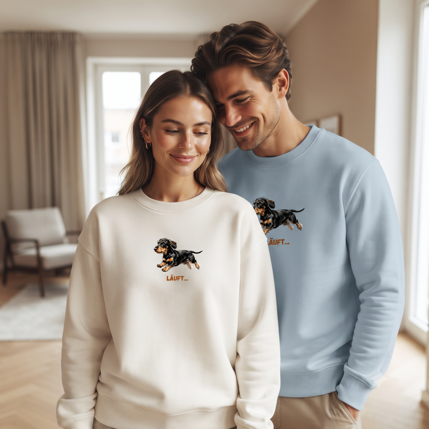 Unisex Premium Bio Sweatshirt Läuft