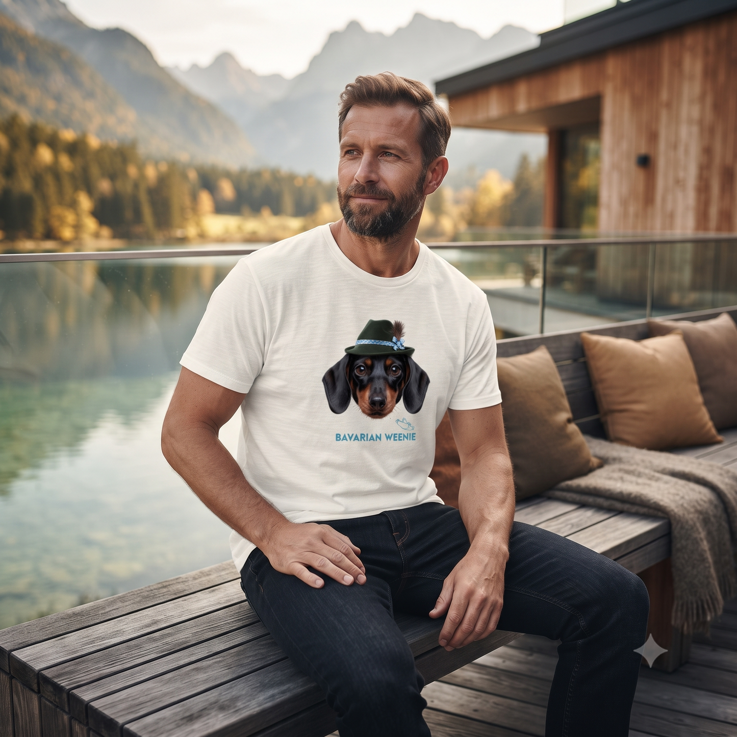 Wiesn T-Shirt Männer - Bavarian Weenie
