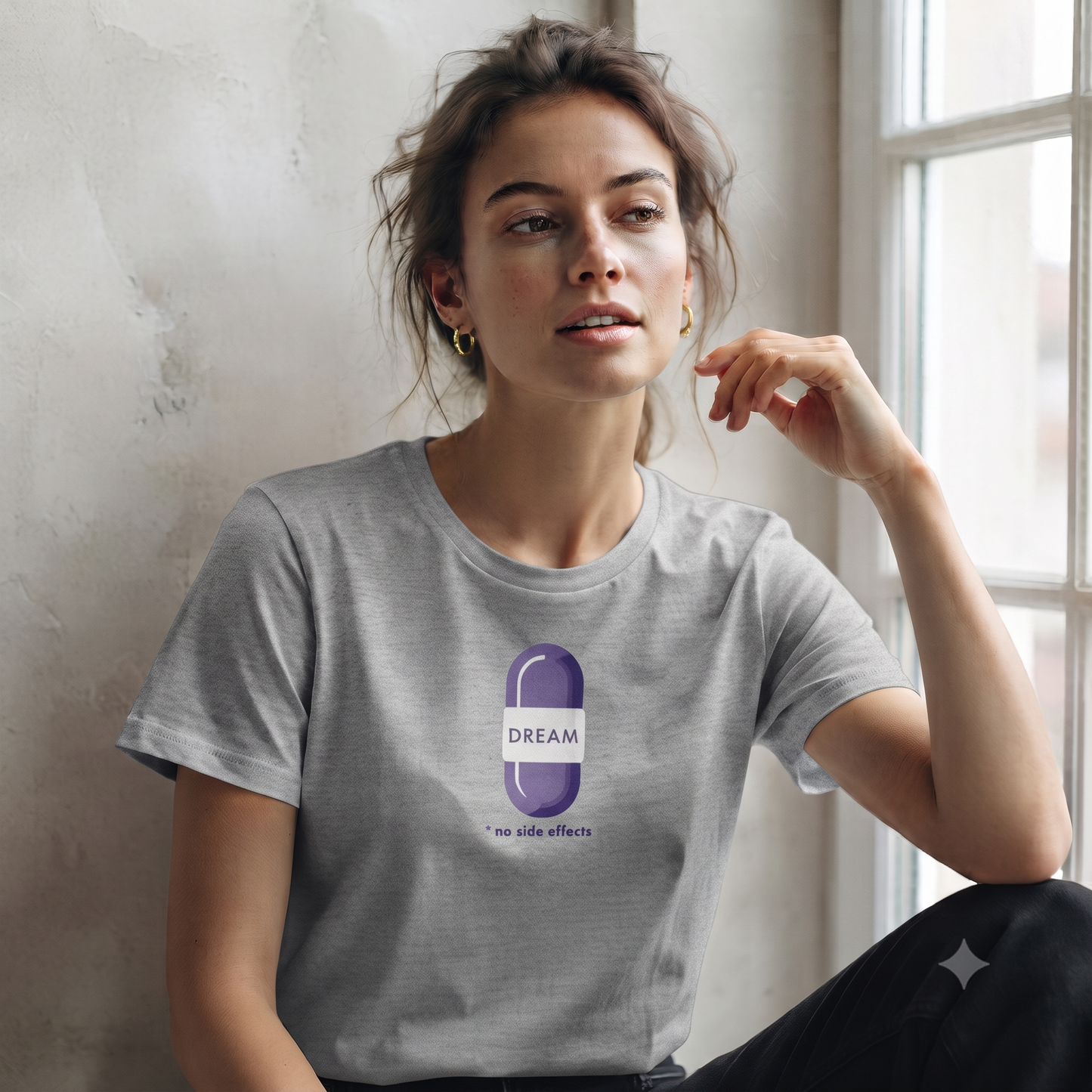 Statement Shirt Damen | Dream Pill | GLAM ART)
