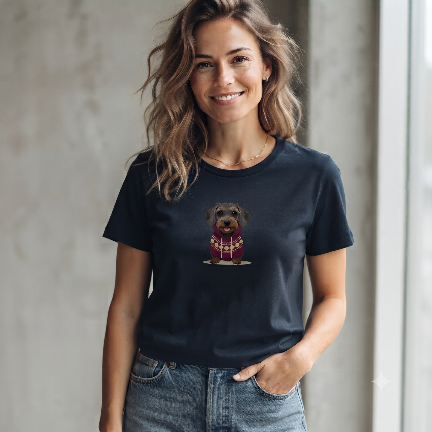 Dackel T-Shirt Damen | Fashion Ambassador | GLAM ART