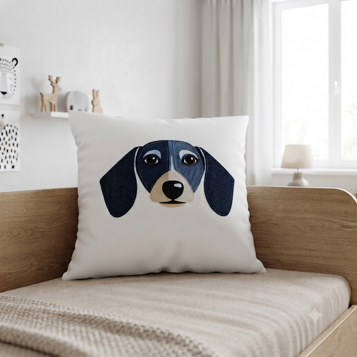Sofakissen für Dackel Fans - Kopfkissen mit Dackel Motiv