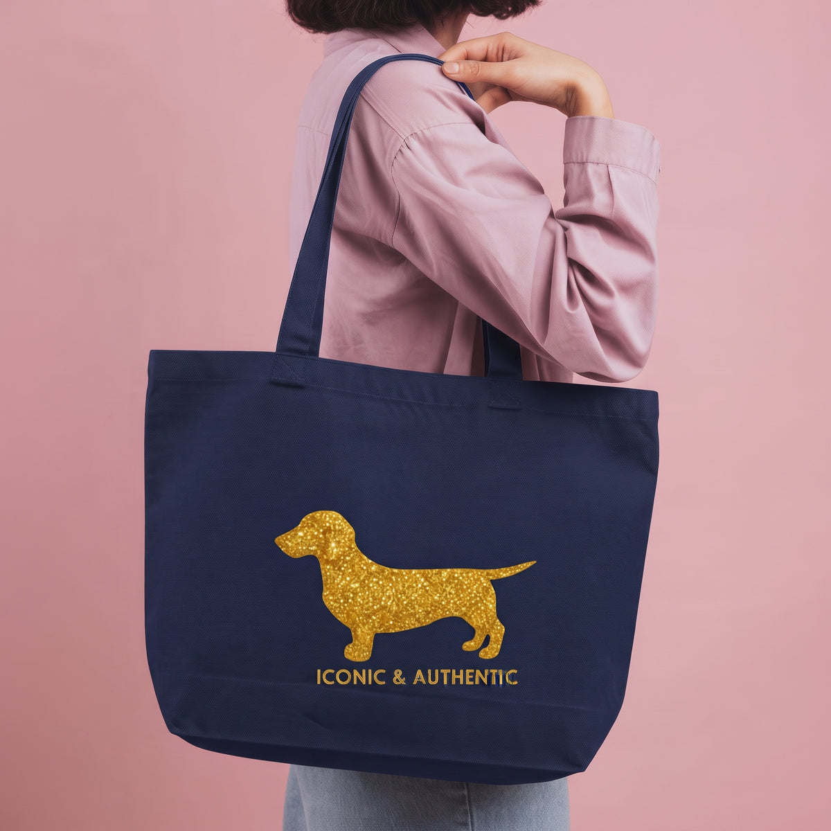 Shopping Bag Gold Edition Kurzhaar