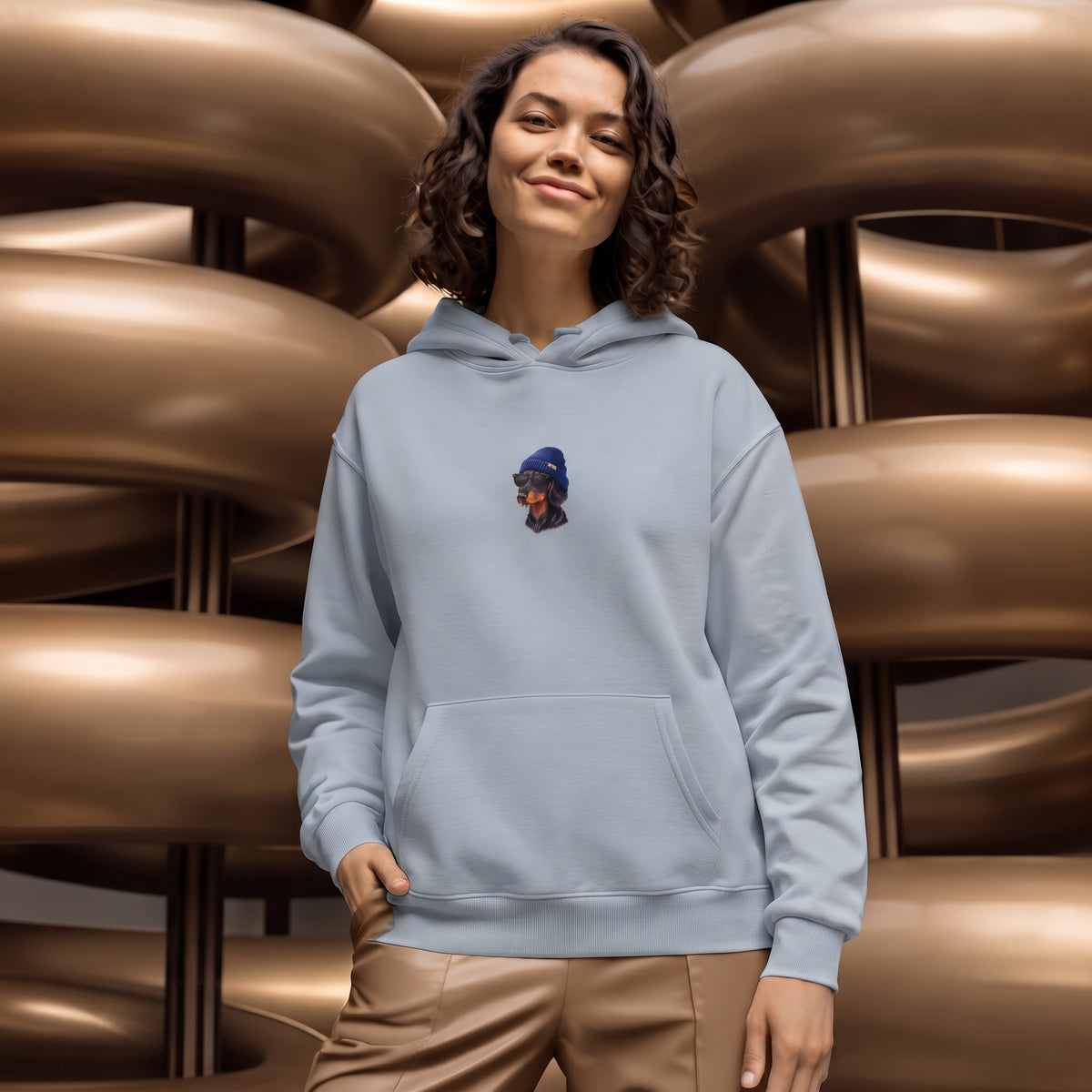 Unisex Premium Bio Hoodie Weenie Beanie
