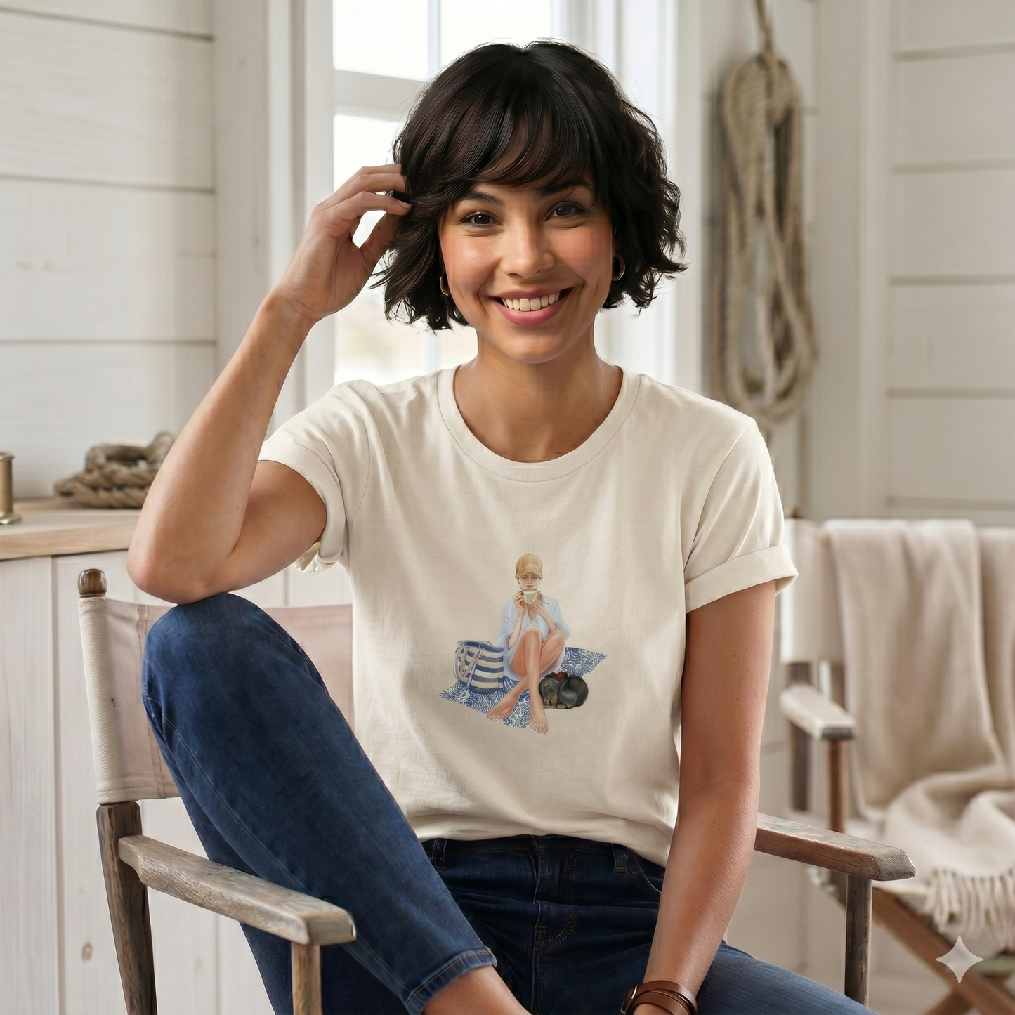 Damen T-Shirt Summer Breeze Edit