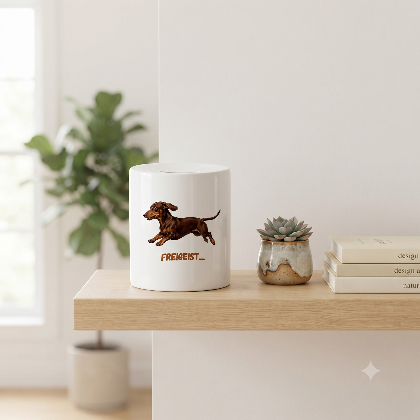 Spardose Freigeist – Sparen mit Stil