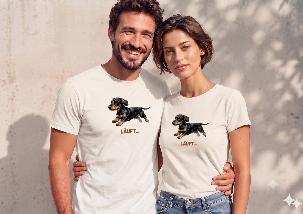 Unisex T-Shirt Läuft