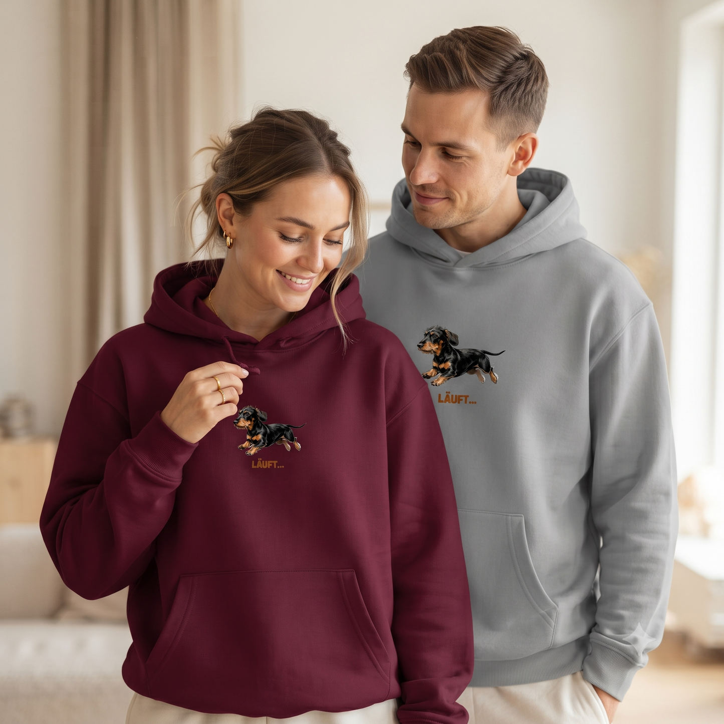 Unisex Hoodie Läuft