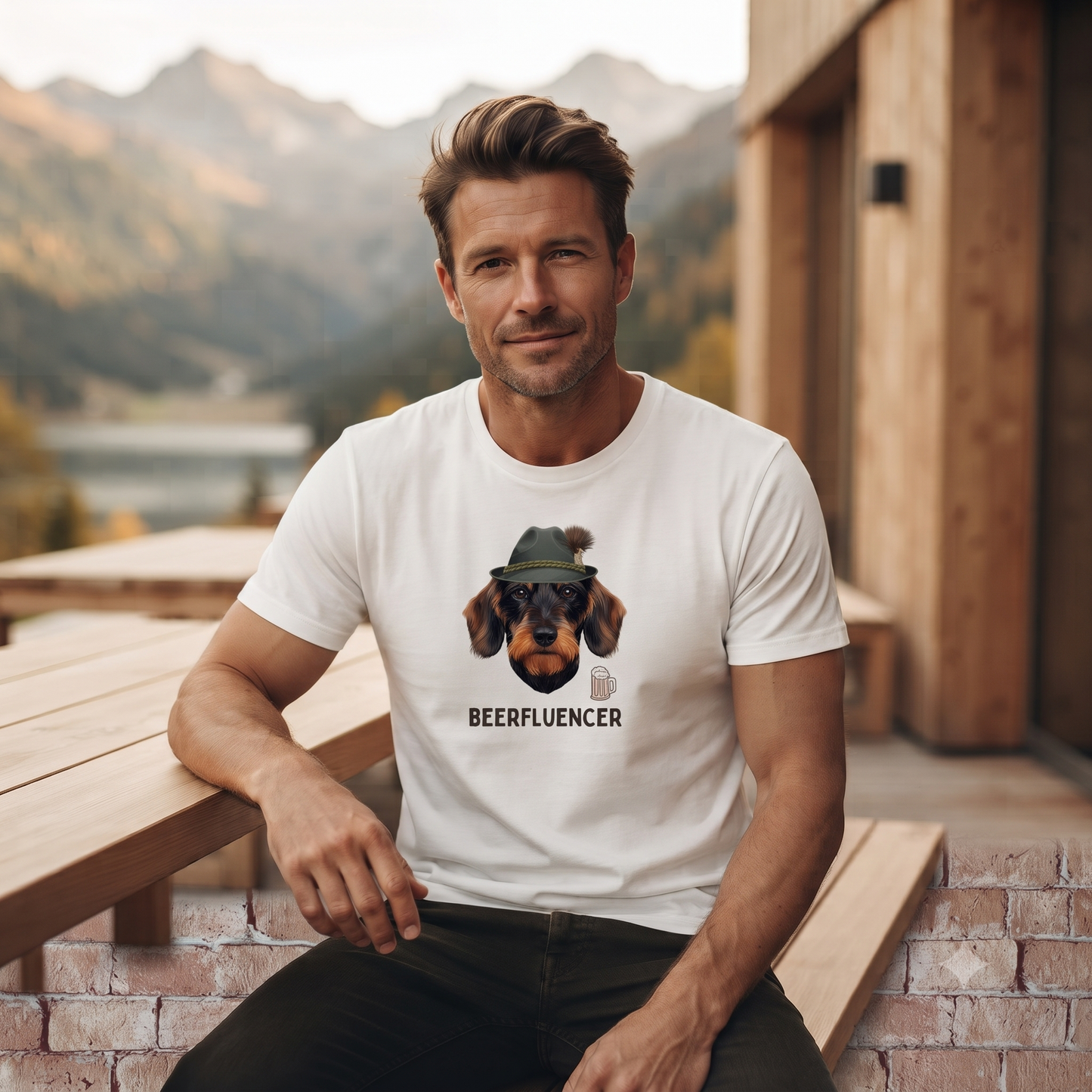 Herren T-Shirt Beerfluencer