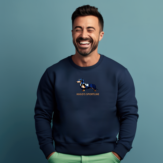 Herren Premium Bio Sweatshirt Hugo's Sportline Sweatshirt für Ihn
