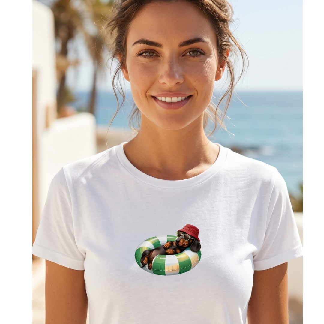Unisex T-Shirt Sommer Sonne Style — Partnerlook 2er Pack (L + XL)