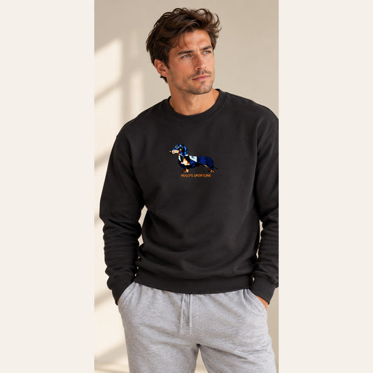 Herren Premium Bio Sweatshirt Hugo's Sportline Sweatshirt für Ihn