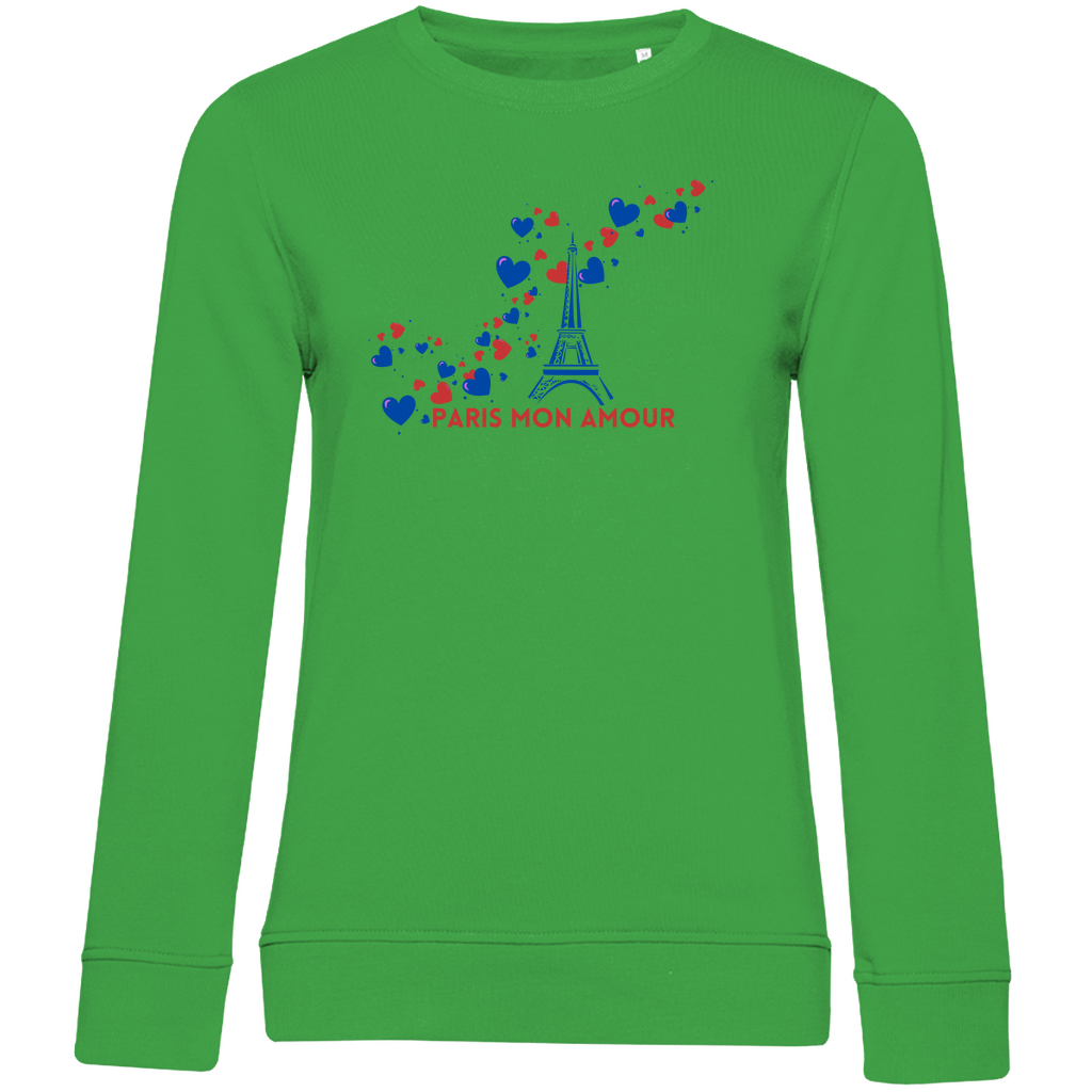 Sudadera de mujer de moda con estampado "paris mon amour" 