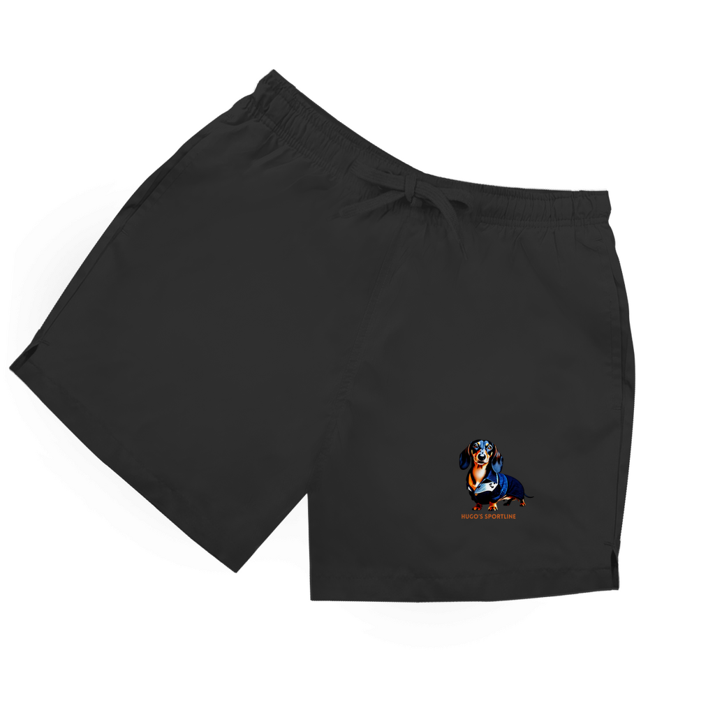Männer Badehose mit Dackel Hugo's Sportline Motiv