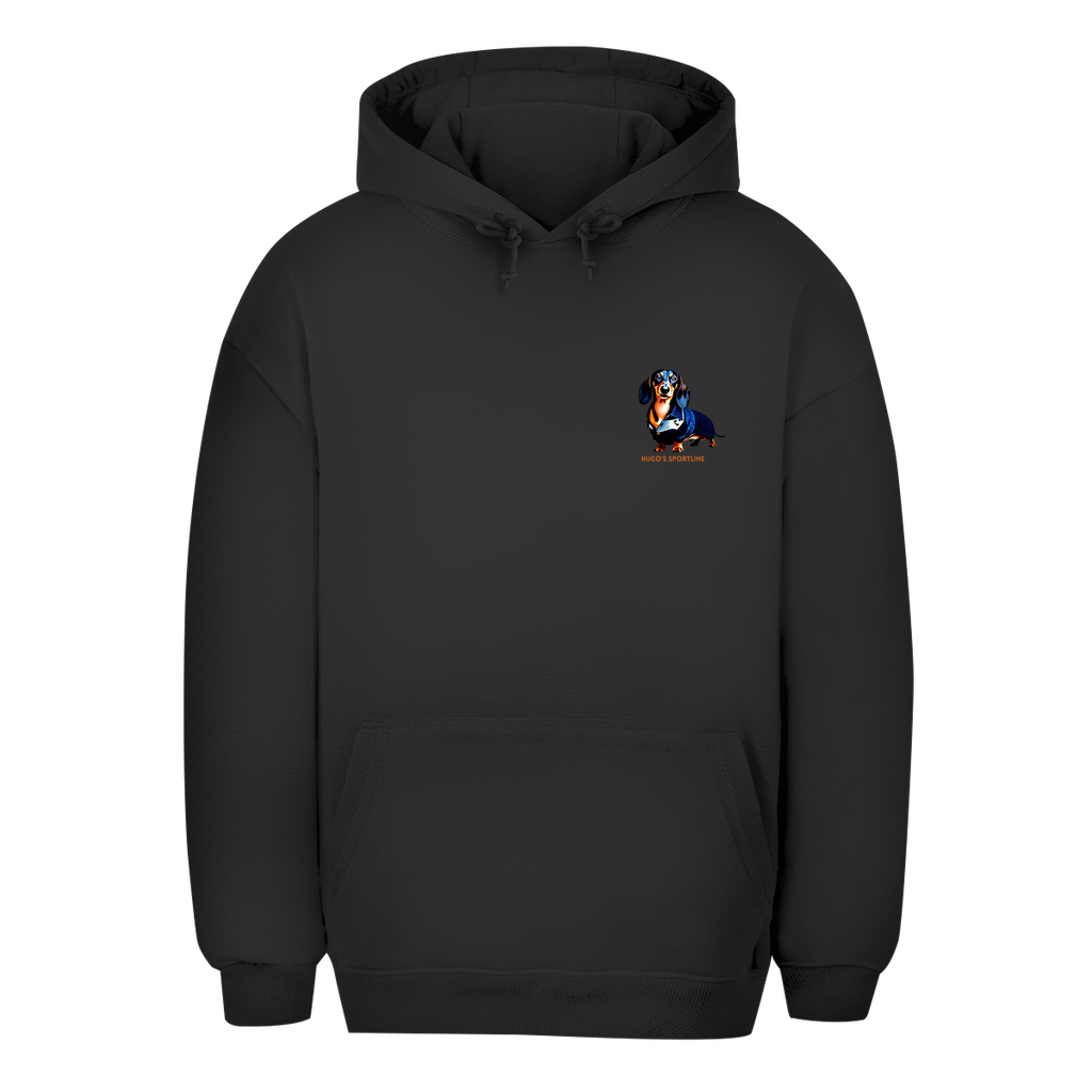 Oversize Hoodie Dachshund Motif Hugo's Sportline for Men