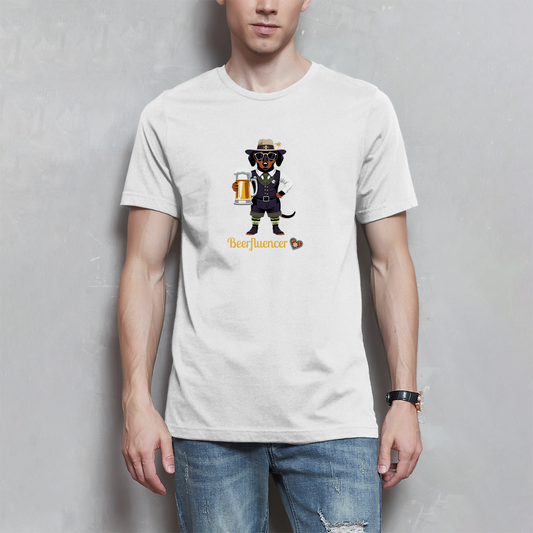 Männer Wiesn T-Shirt mit lustigem Spruch "Beerfluencer"